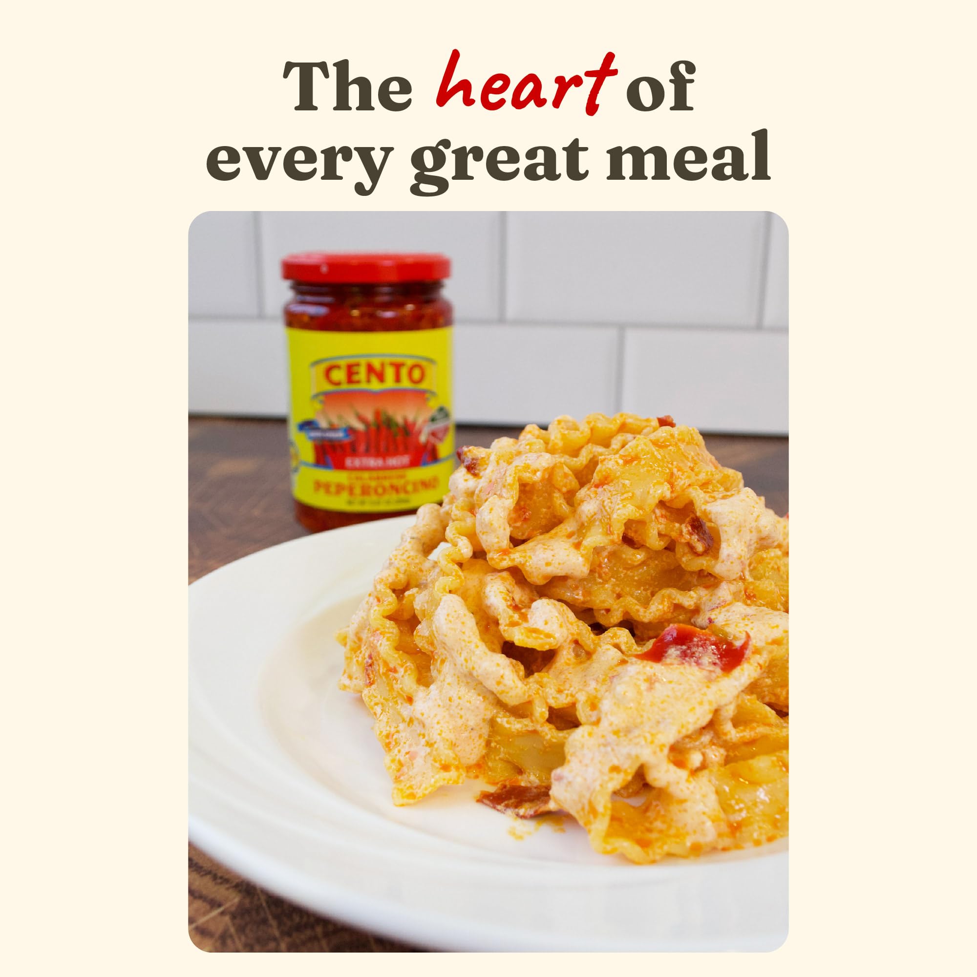 Spicy pasta sauce using Cento Calabrese pepper paste for quick flavor boost.