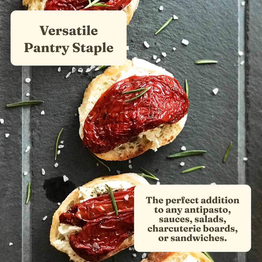 Cento sun-dried tomatoes inspiring a quick pesto or tapenade