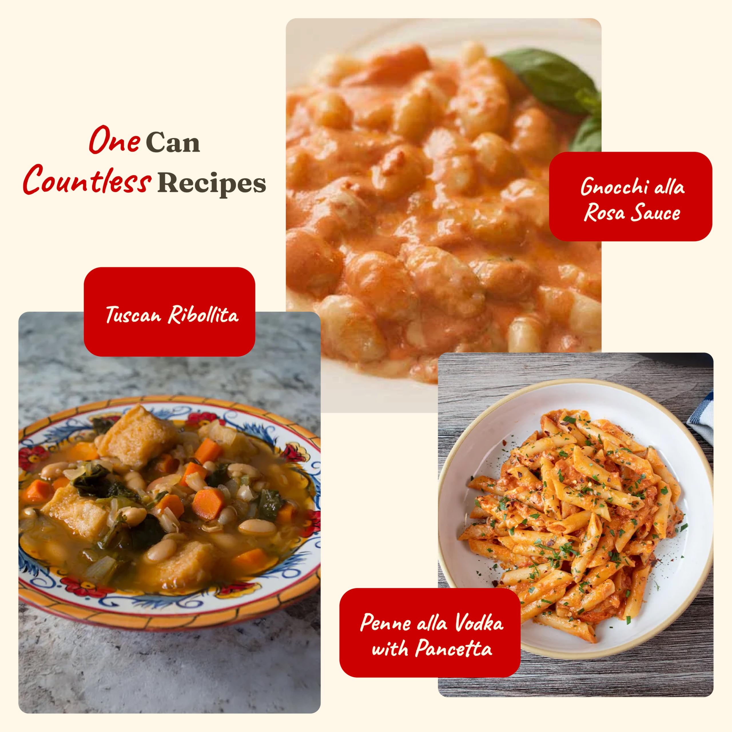 Cento Tomato Paste pantry display for easy weeknight cooking
