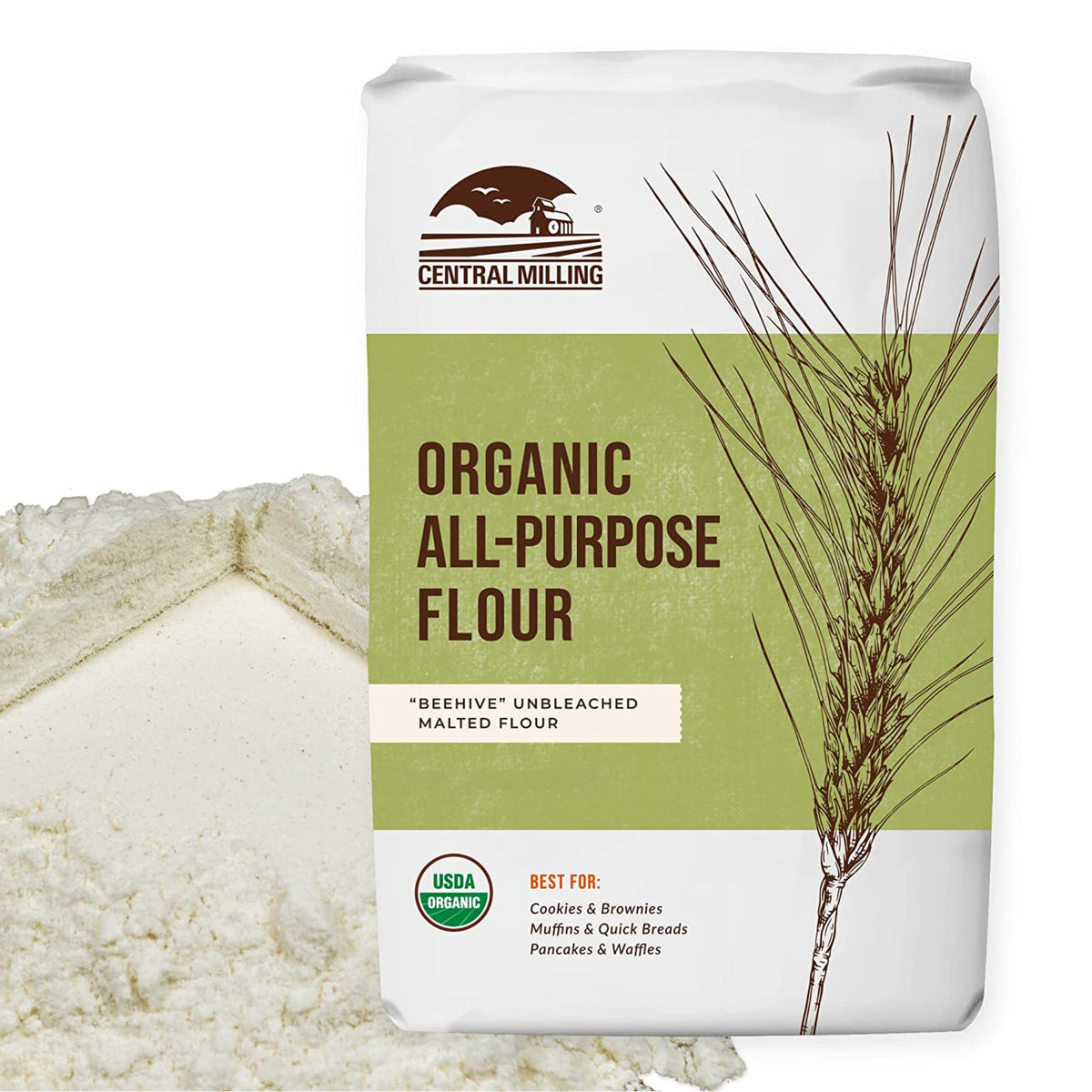 Central Milling all-purpose flour 10 lb bag for versatile baking