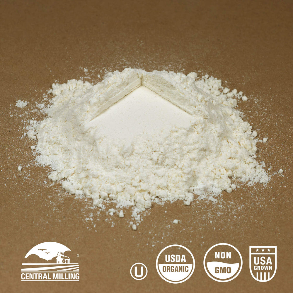 CENTRAL MILLING dough kneading with organic bread flour shows strong gluten development