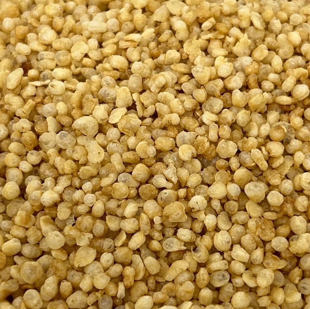 Cereausly Quinoa Crispies topping for yogurt, ice cream, and salads.