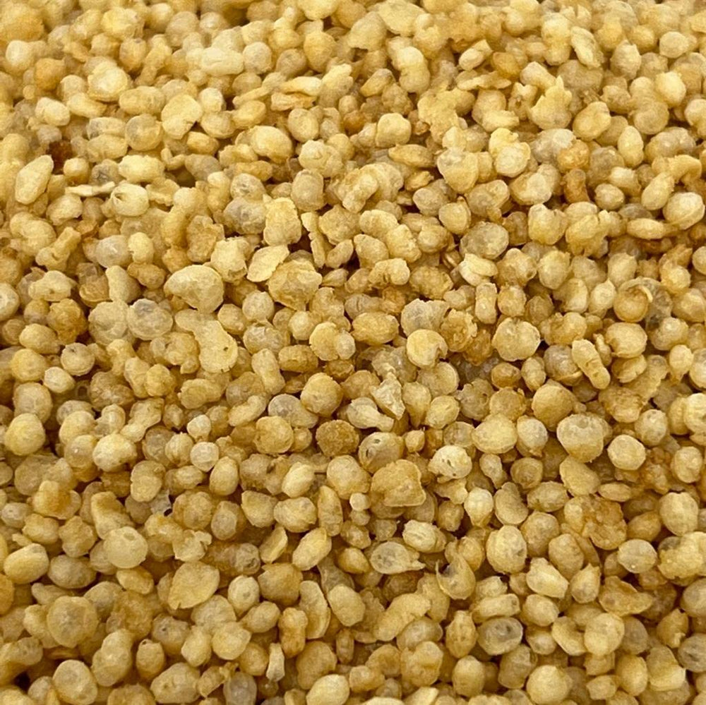 Cereausly Quinoa Crispies topping for yogurt, ice cream, and salads.