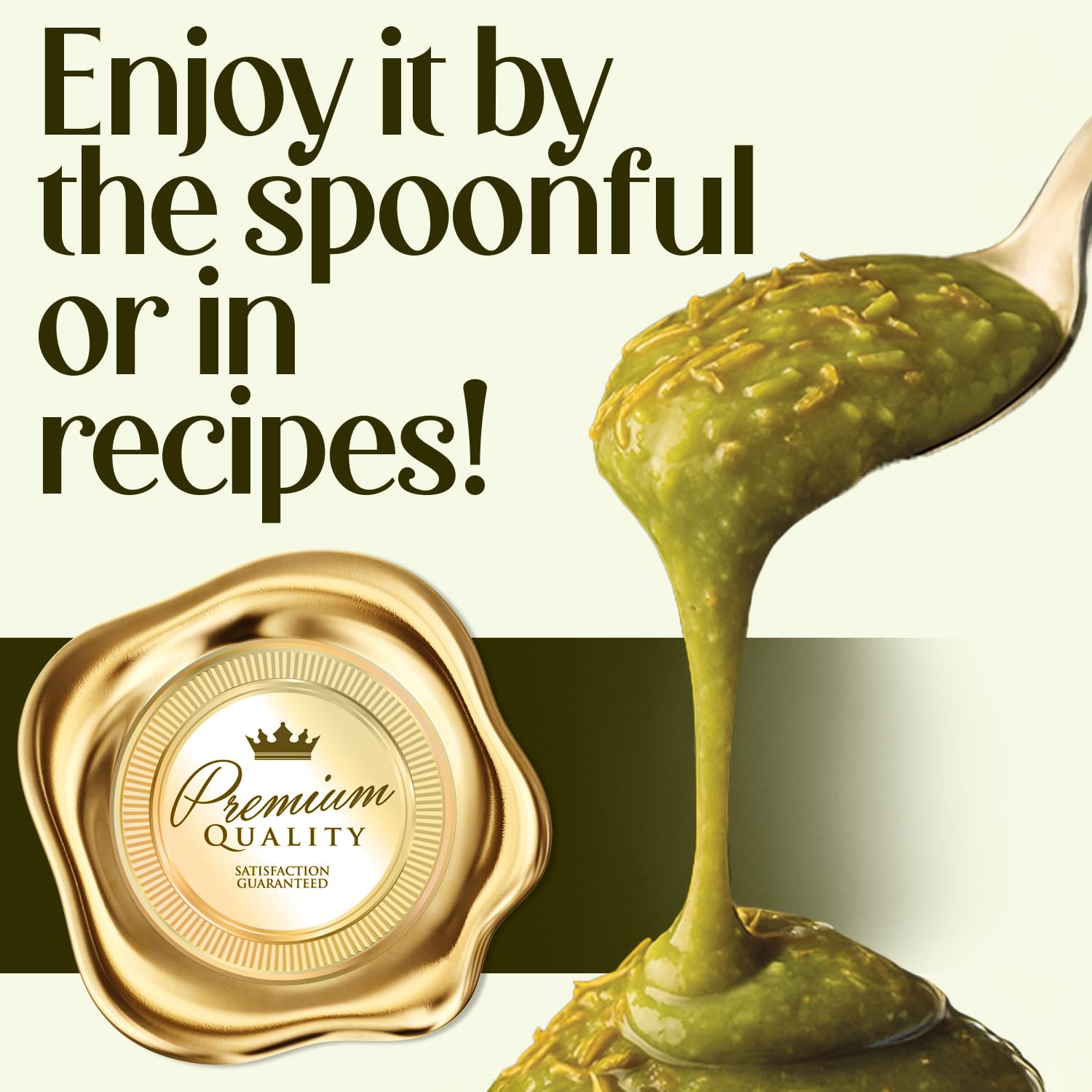 Ceres Gourmet double-layer bar featuring pistachio and kataifi texture.