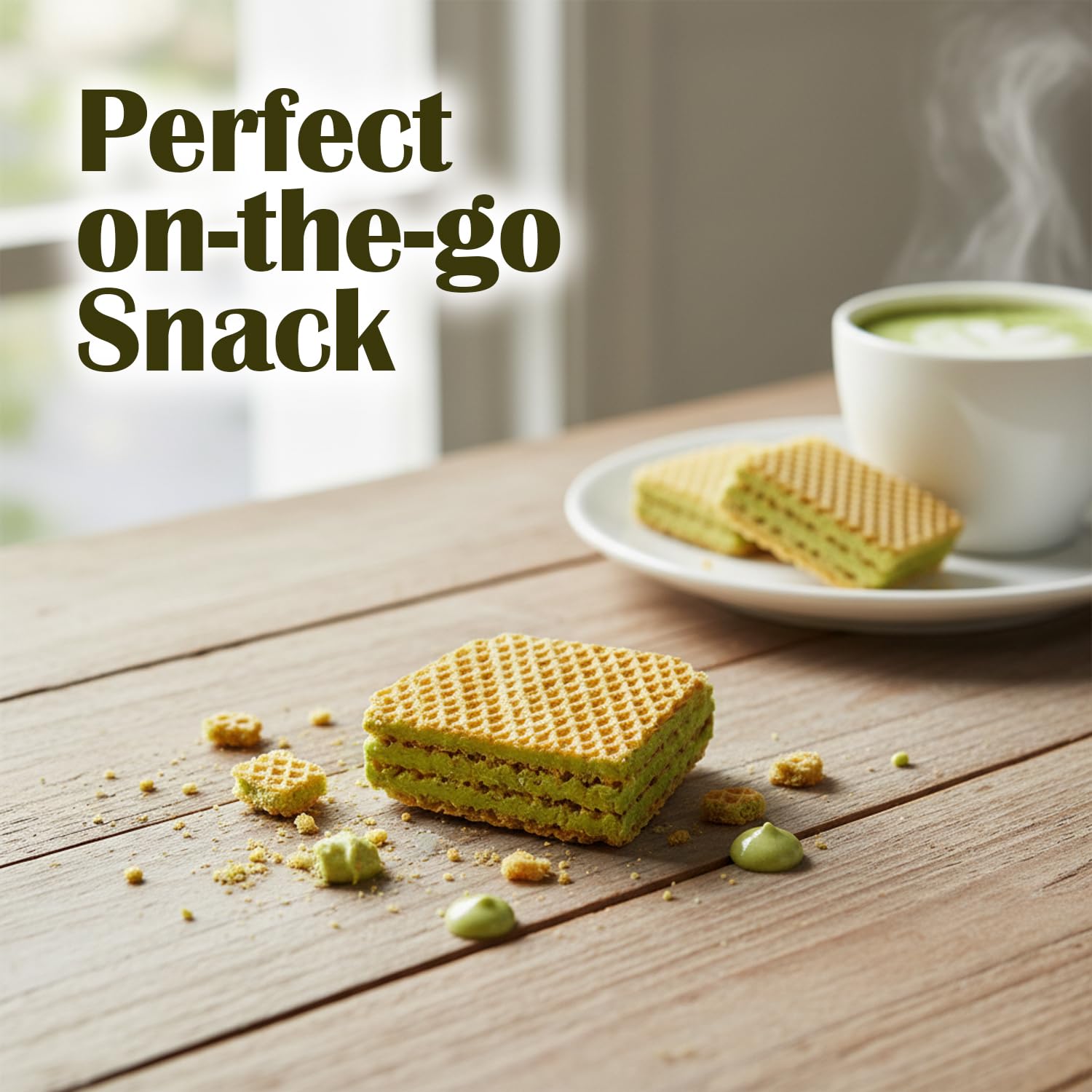 Ceres Gourmet Dubai Pistachio Wafer gift box, ideal for holidays and gifting.