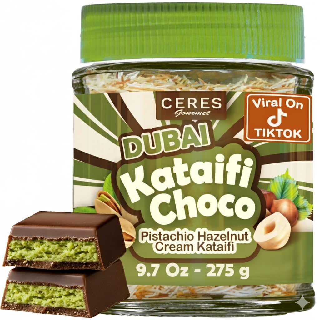 Ceres Gourmet Dubai spreadable chocolate pistachio on toast enhances breakfast