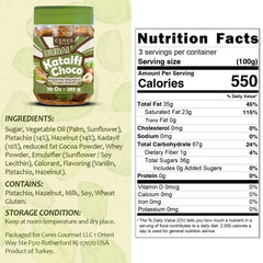 Ceres Gourmet Dubai spreadable chocolate with roasted phyllo crunch adds texture