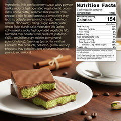 Ceres Gourmet milky chocolate with pistachio paste and kunafa crunch detail highlights a rich, memorable bite.