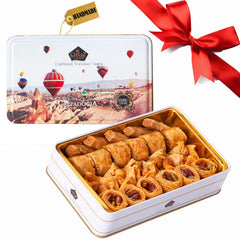 Cerez Pazari baklava pistachio collection, premium nuts for gifting and celebrations