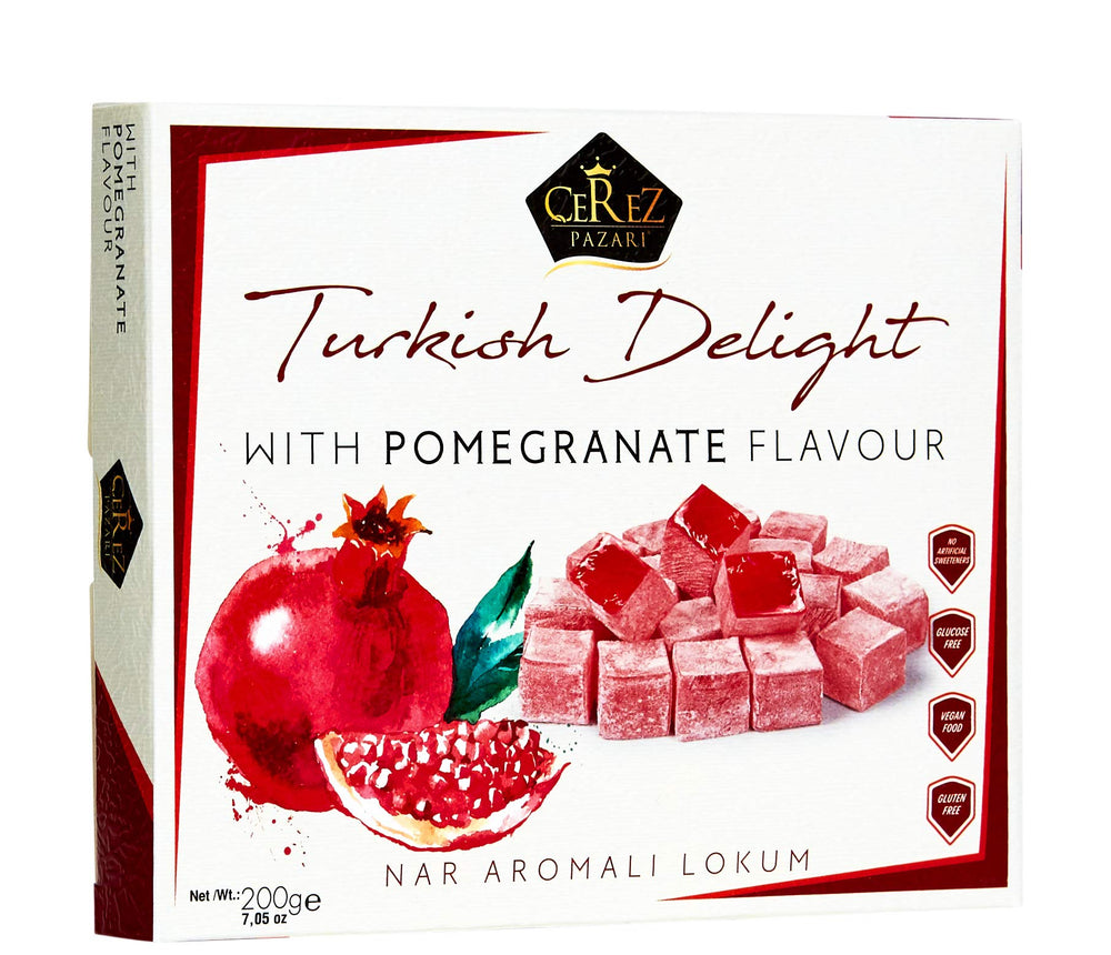 Freshly made Turkish Delight in a clean production facility by Cerez Pazari