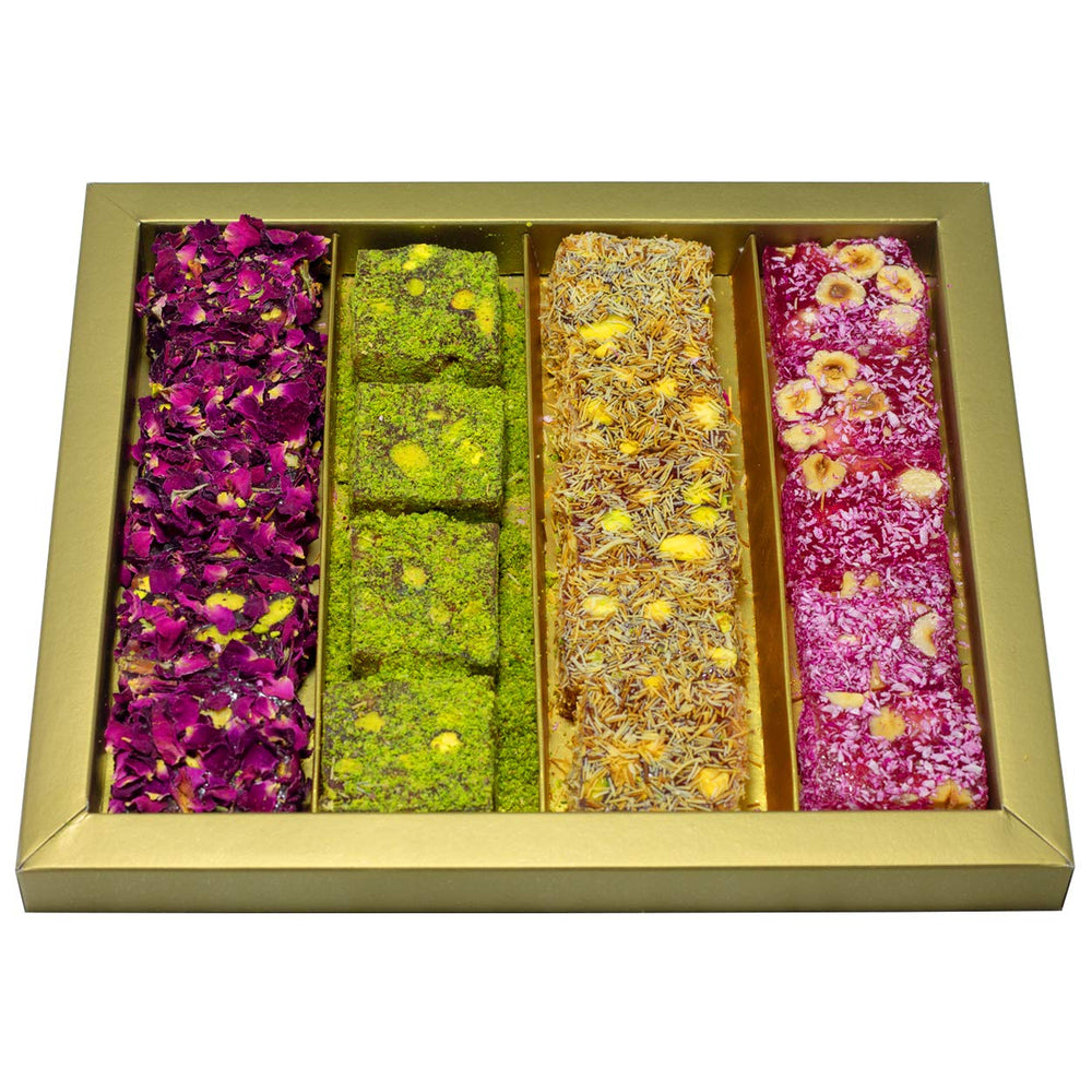 Çerez Pazarı freshly produced Turkish Delight in a clean, high-tech facility.