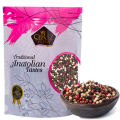 Çerez Pazarı Rainbow Peppercorn Blend – whole peppercorns for fresh-ground flavor.