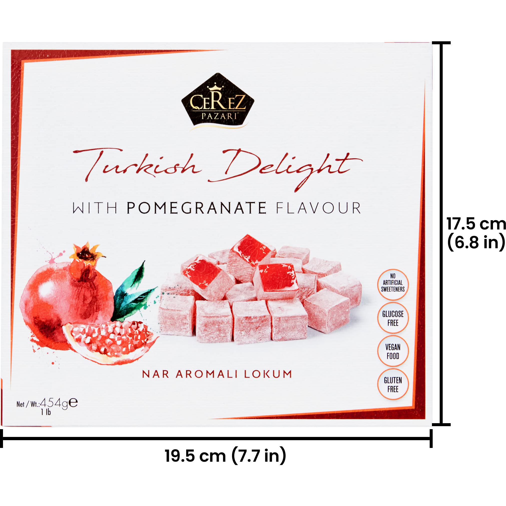Cerez Pazari Turkish Delight assortment – a versatile dessert option to share