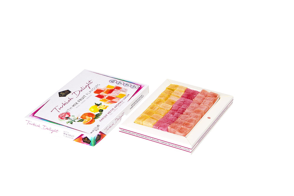 Çerez Pazarı Turkish Delight lemon flavour brightens tea or coffee.