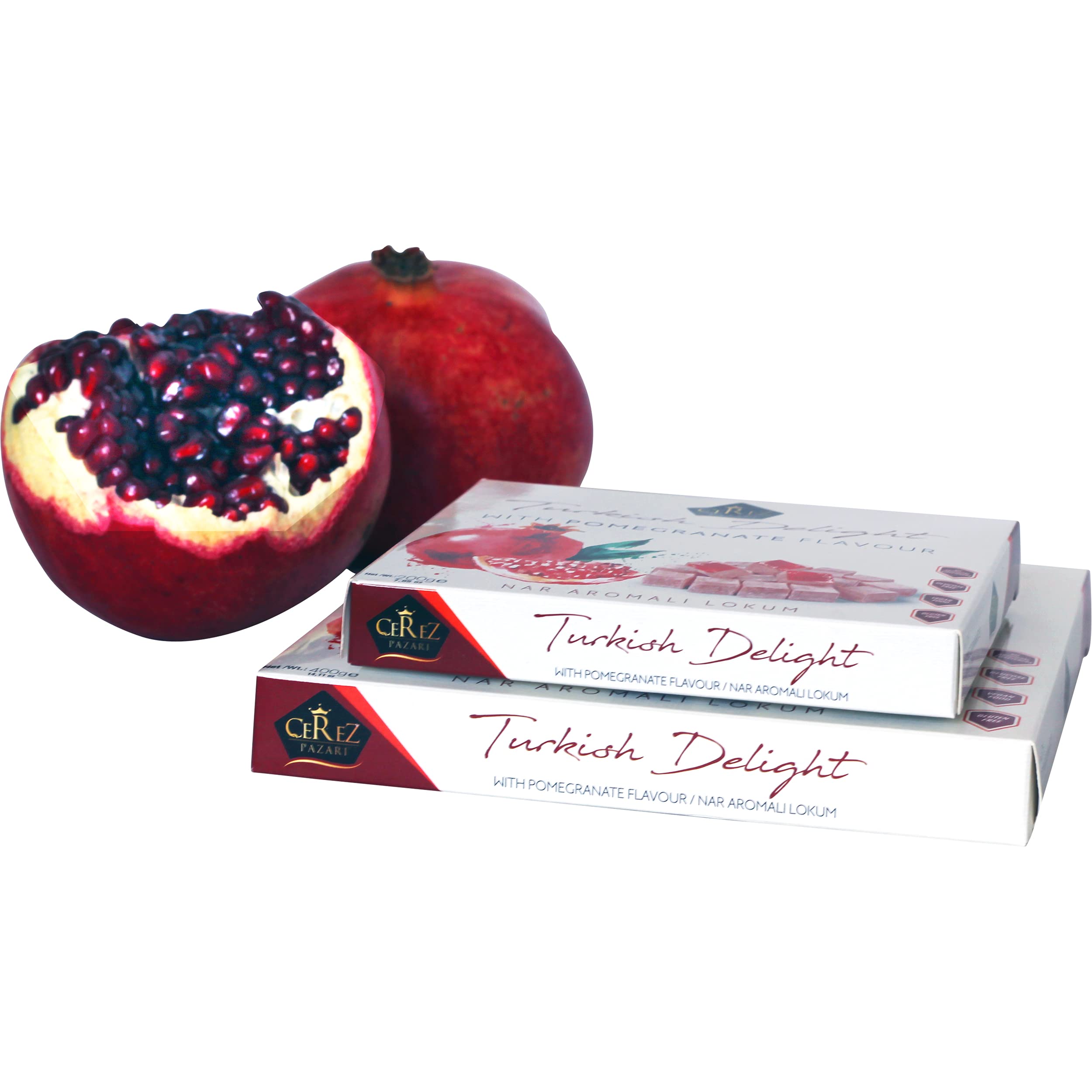 Cerez Pazari Turkish Delight nutrition facts – vegan, gluten-free, and halal friendly