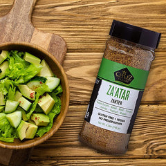 Çerez Pazarı Zaatar seasoning on vegetables boosts aroma and taste