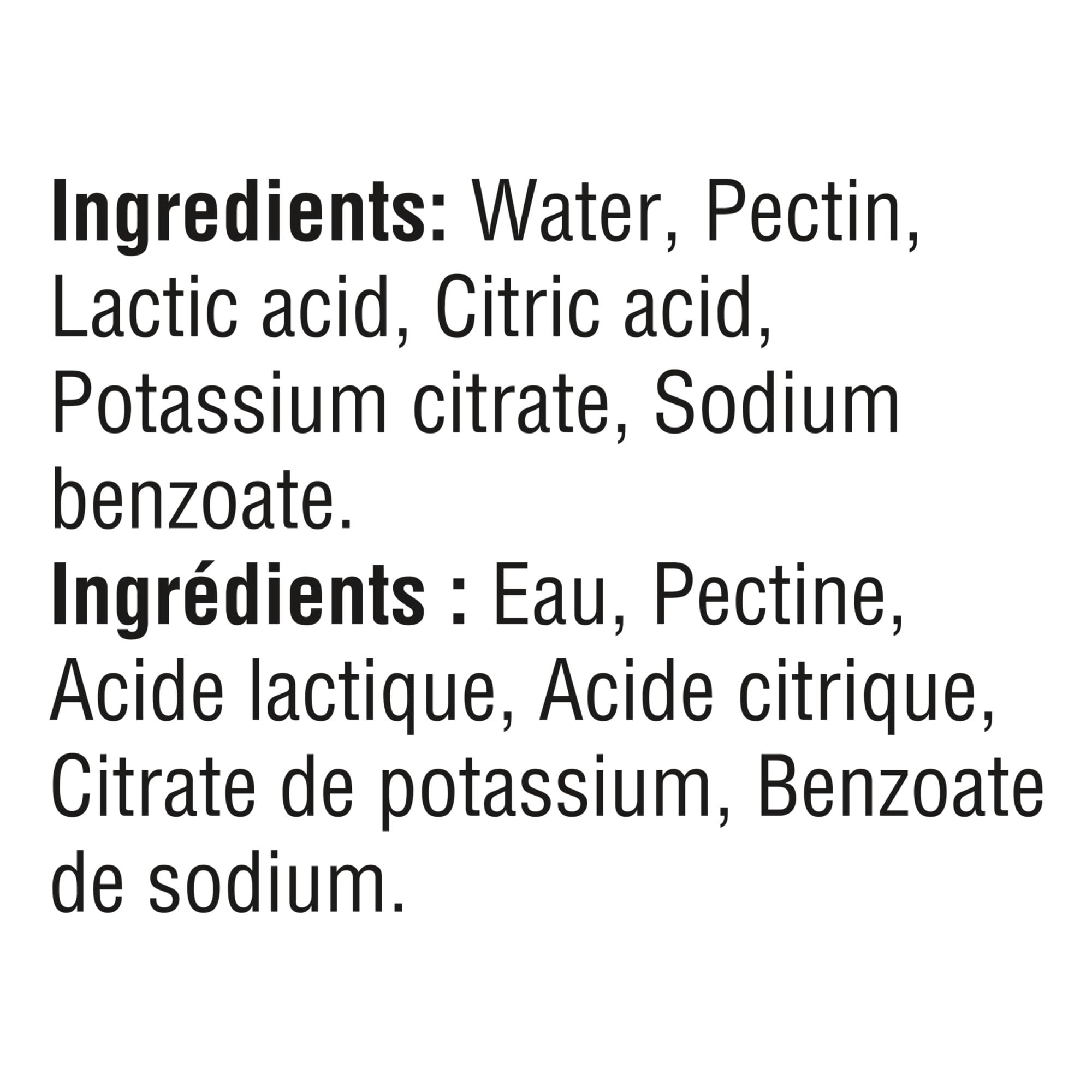 CERTO Pectin Liquid box reveals two pouches inside for measured use.