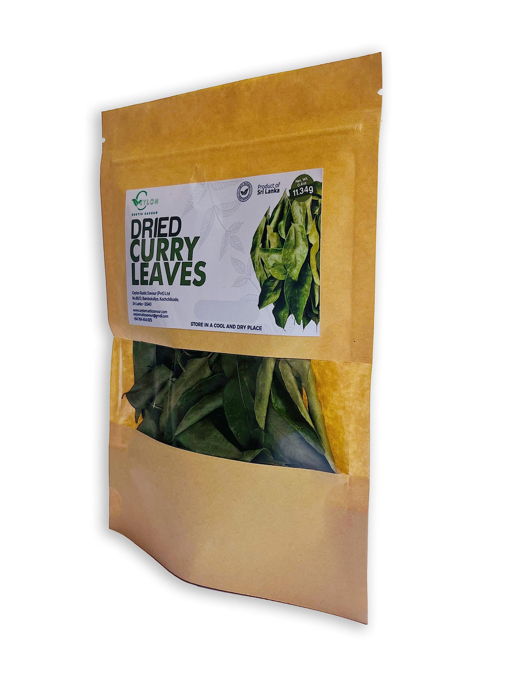 Ceylon Rustic Savour hand-picked leaves for a pure herb