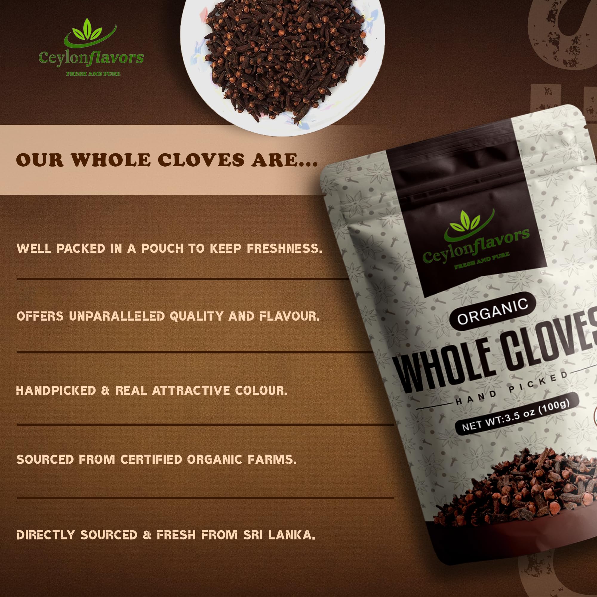 Ceylon Flavors Slow-cooked stews boosted by aromatic whole cloves.