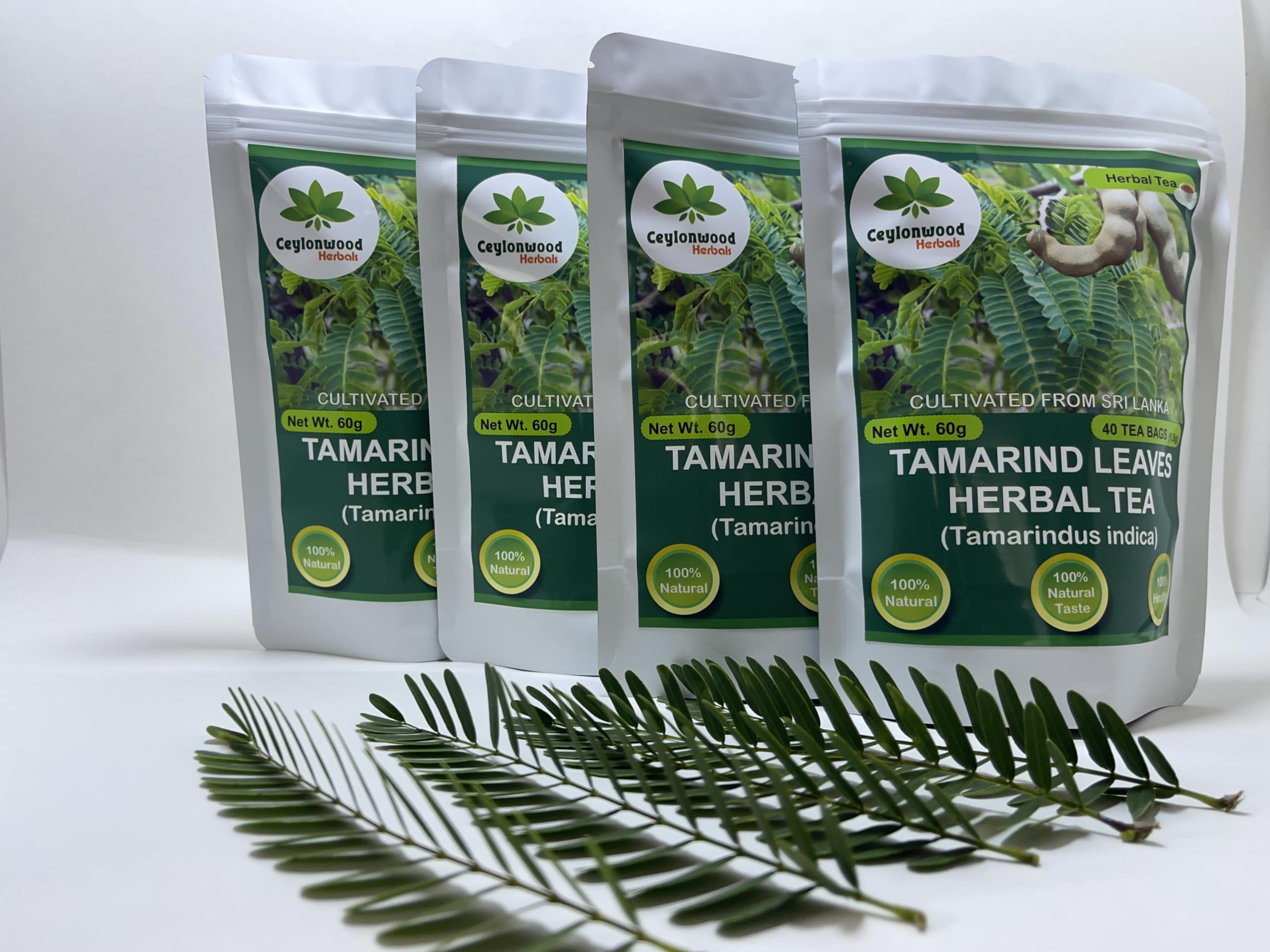 Warm cup of Ceylonwood Tamarind Leaves Tea with earthy flavor and soothing aroma