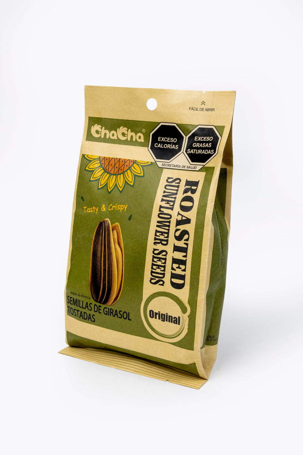 ChaCha sunflower seeds ingredients spread demonstrates versatility for meals and toppings.