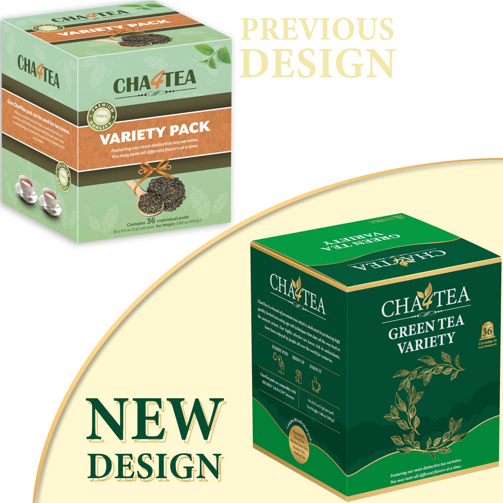 Cha4TEA Green Tea K-Cup ideal for a soothing afternoon