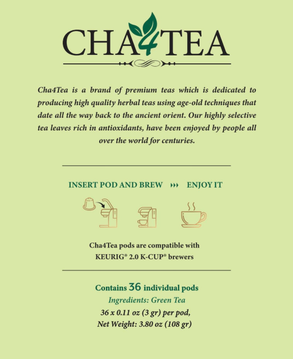 Cha4TEA-made-in-Taiwan tea pods, signaling international quality