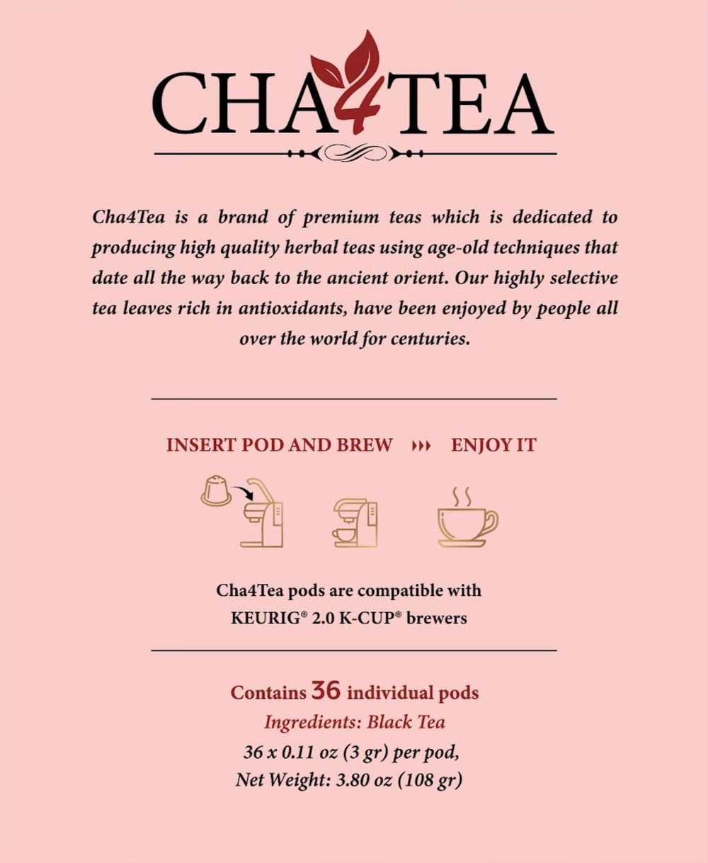 Cha4TEA premium tea leaves deliver rich, authentic flavor.
