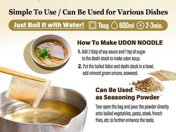 Chaganju Dashi Stock gift-ready packaging for Japanese cuisine.