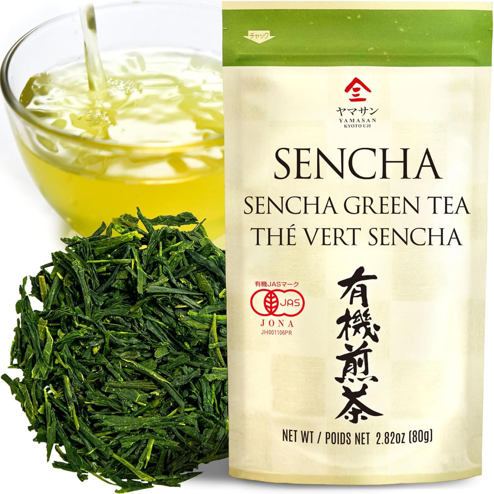 Chaganju Sencha loose-leaf tea in a bag, premium quality for daily rituals.
