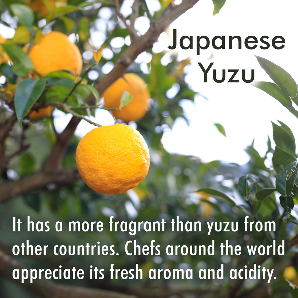 Chaganju Yuzu juice is versatile for cooking and cocktails, from sauces to tea and soda.