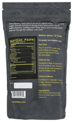 Chai Diaries premix with dairy and tea extract, showcasing creamy texture