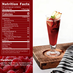 Chaism Hibiscus Berry Quartet four-berry blend with bright, fruity aroma.