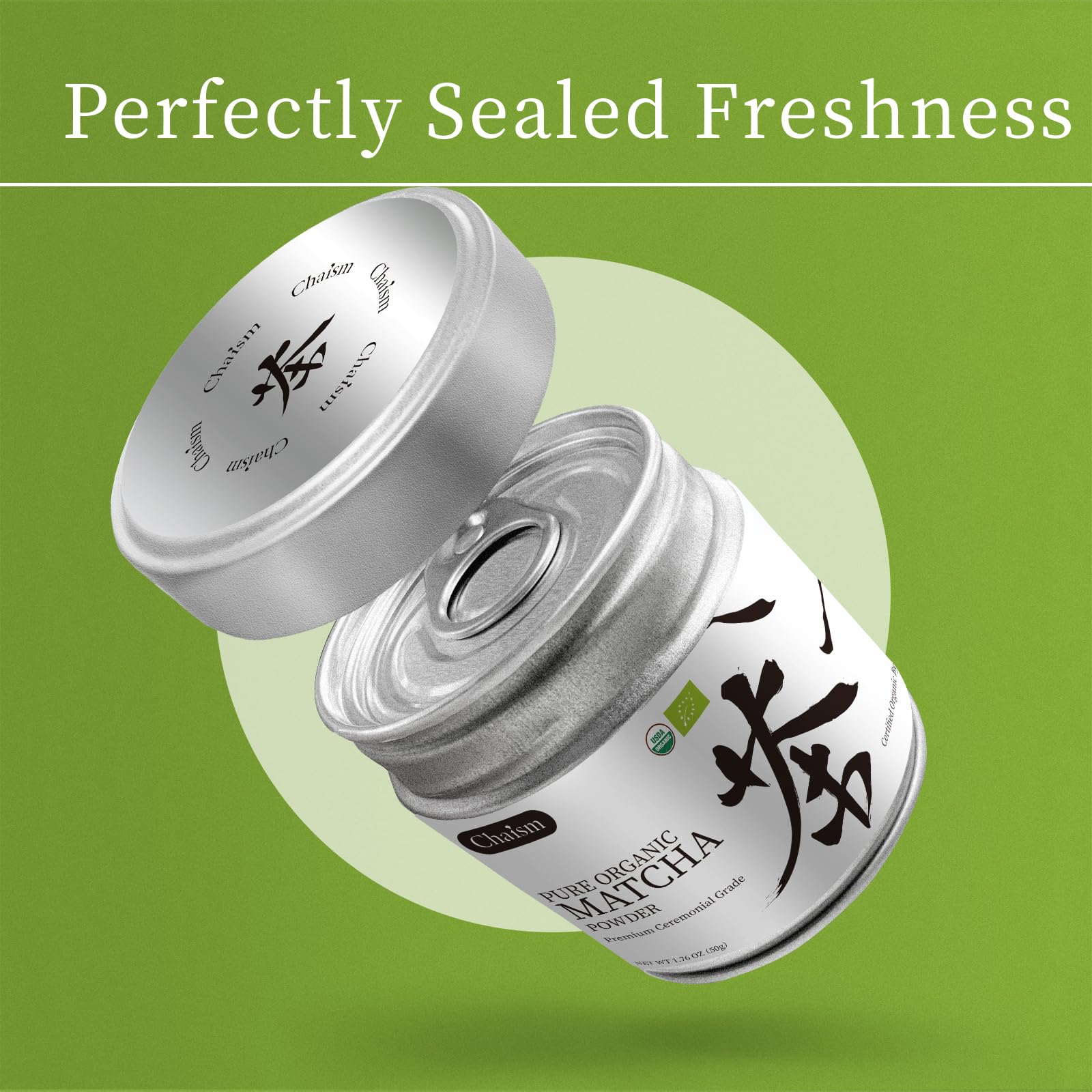 Chaism organic vegan certification label signaling additive-free quality