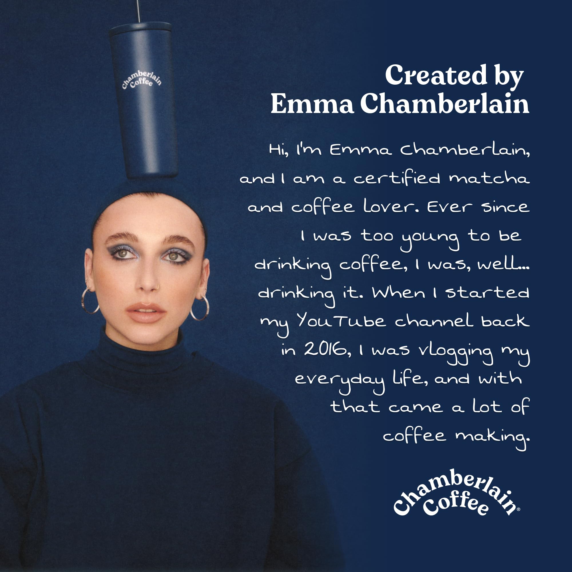 Chamberlain Coffee animal-character blend branding inspires curiosity during brew.