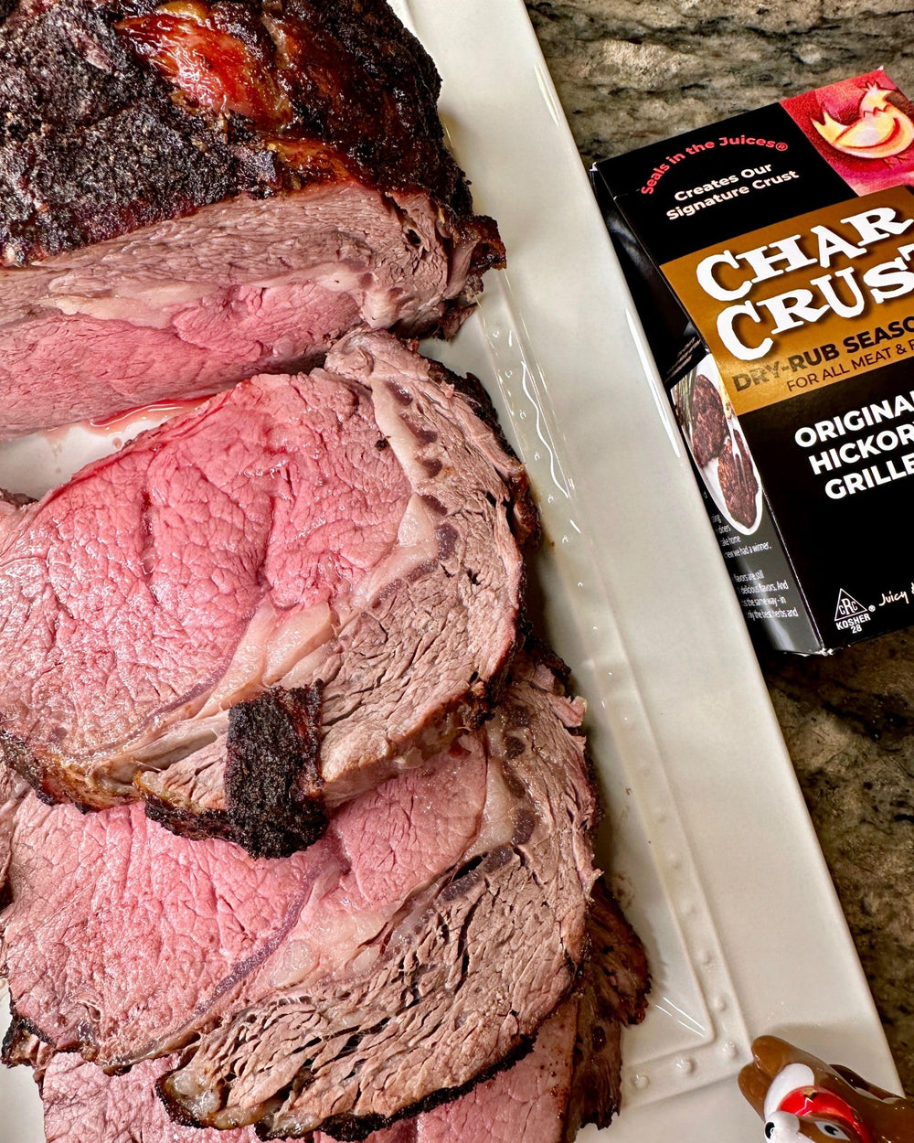 Char Crust Original Hickory on a grilled burger for weeknight flavor boost.