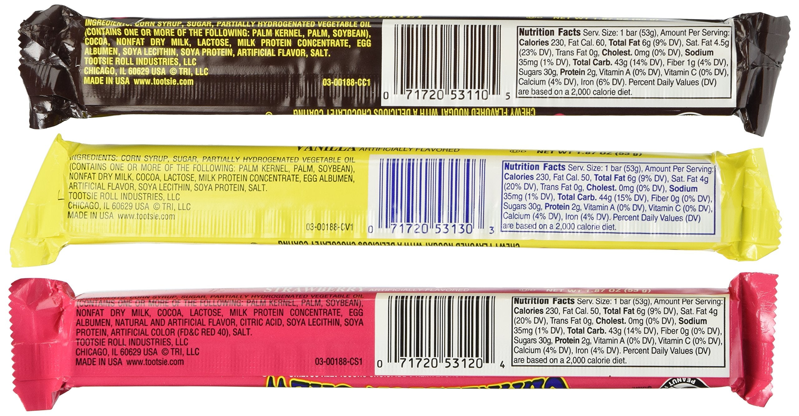 Charleston Chew 3-flavor sampler offers variety for tasting and sharing.