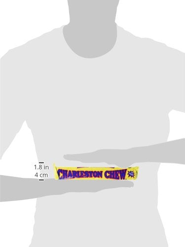 Charleston Chew nougat bar 8-inch size provides a substantial portion.