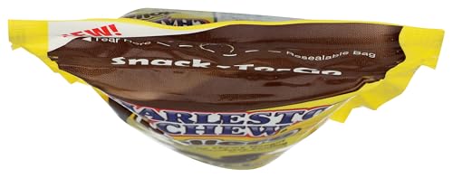 Resealed bag preserves freshness between uses for Charleston Chew Rollers Vanilla.
