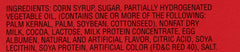 Charleston Chew Strawberry bar chocolate coating close-up with glossy finish for a chocolatey bite.