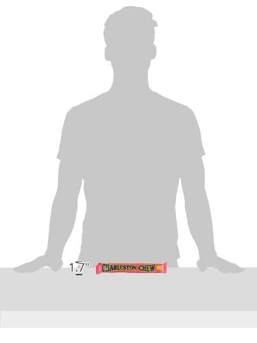 Charleston Chew Strawberry bar on shelf, ideal for retro candy lovers and collectors.