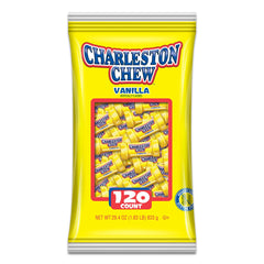 Charleston Chew vanilla chocolate-coated nougat bar, chewy bite ideal for a quick snack