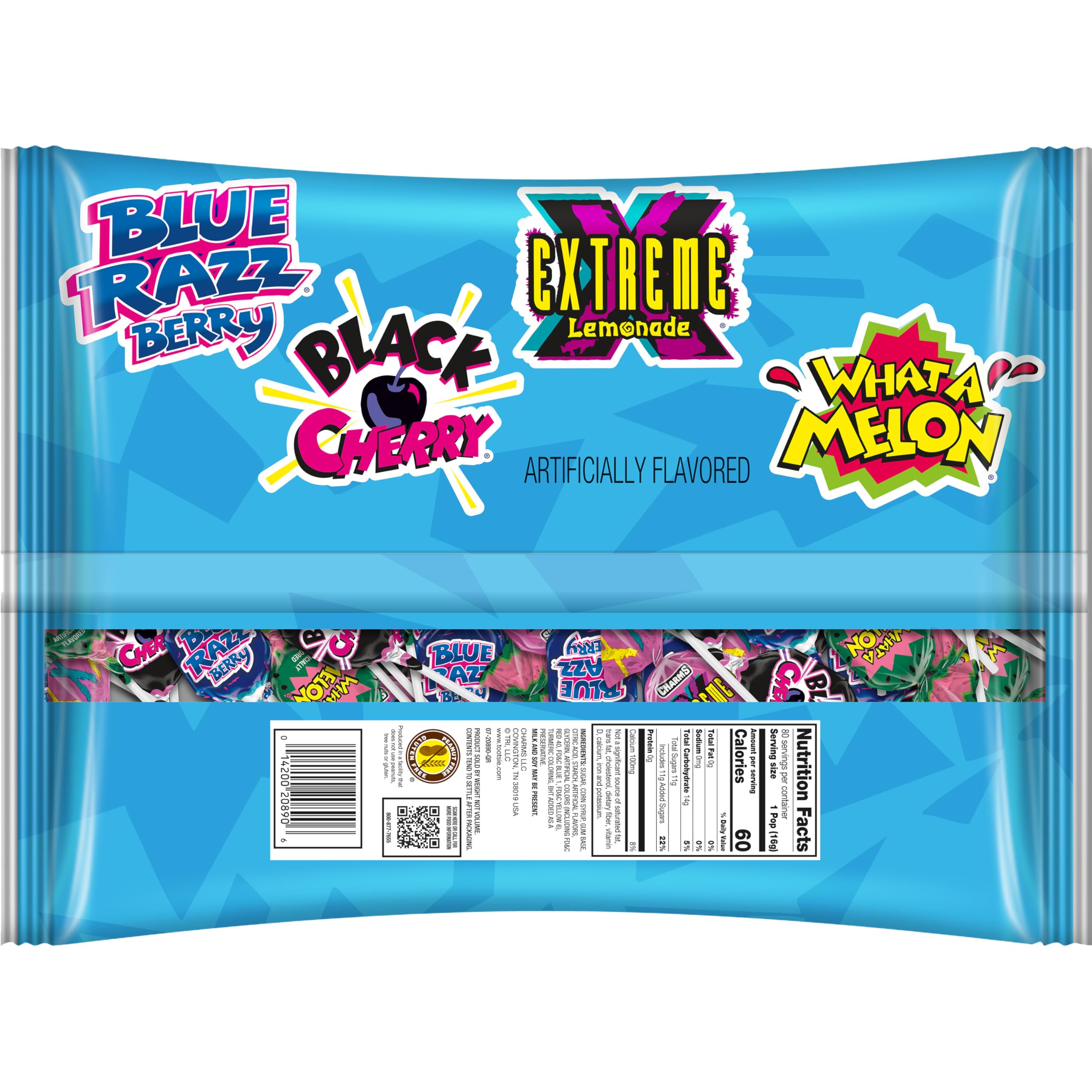 Charms Blow Pop 80-count bulk pack, ideal for parties and classroom rewards