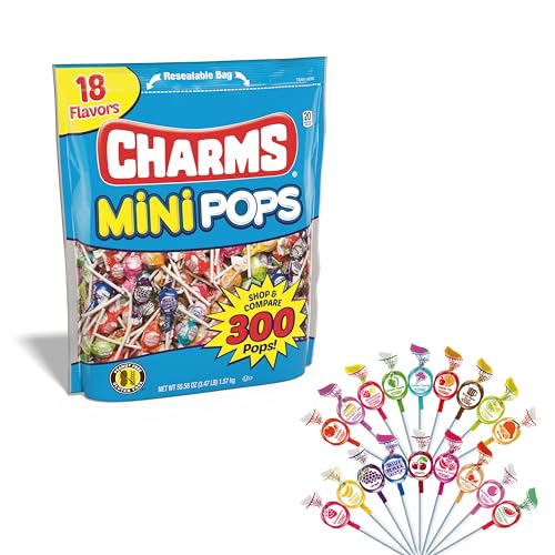 Charms Mini Pops Green Apple flavor, a refreshing treat during picnics
