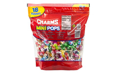 Charms Mini Pops multicolor assortment on sticks for easy, mess-free snacking
