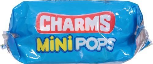 Charms Mini Pops Orange Creme flavor, smooth sweetness for lunch boxes