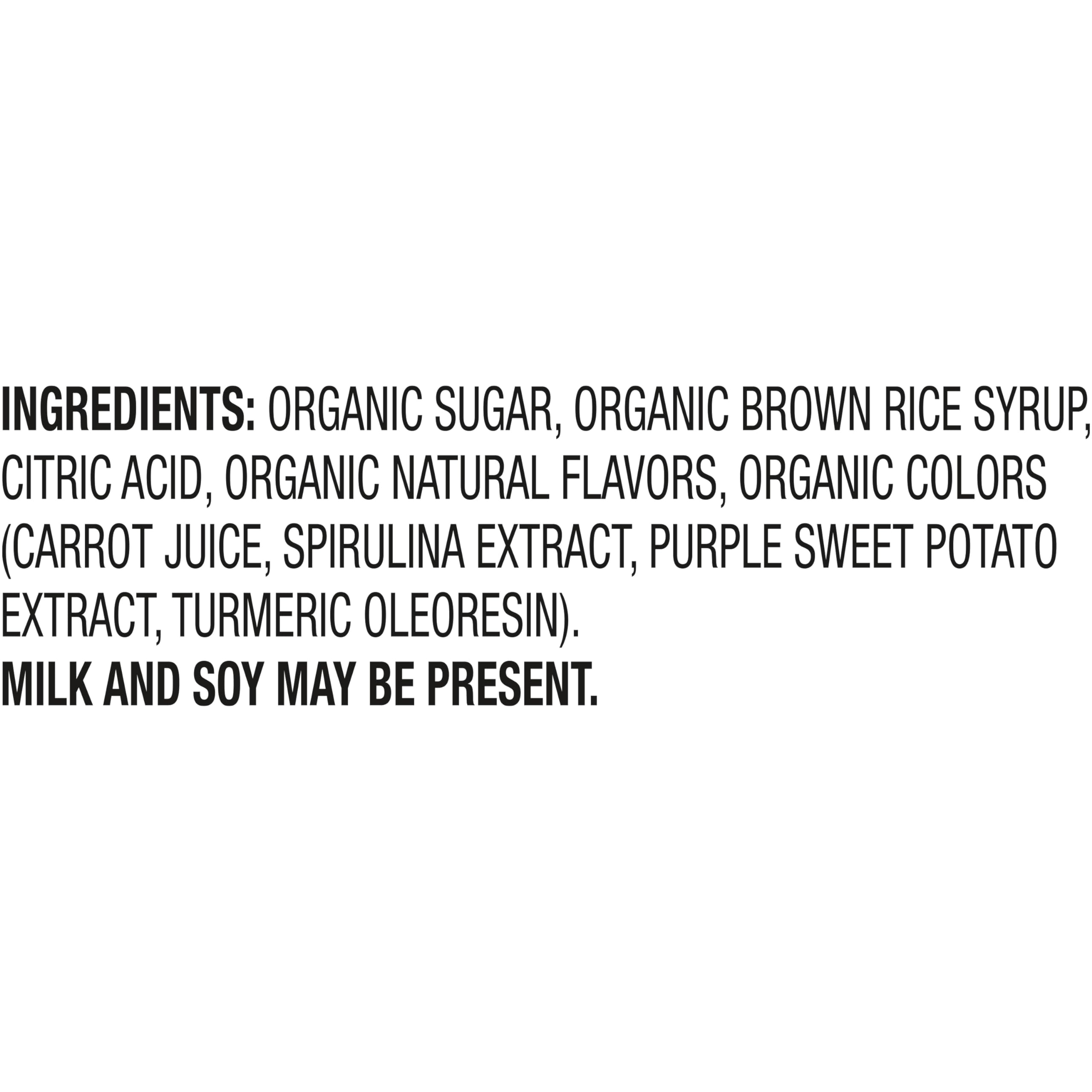 Charms Organic Pops Green Apple lollipops in resealable bag; natural flavors and no artificial colors.