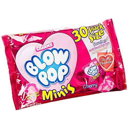 Charms Valentine Blow Pop Minis bag showcases party-friendly sharing appeal