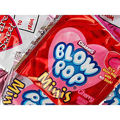 Charms Valentine Blow Pop Minis shell detail highlights the sweet shell for sharing