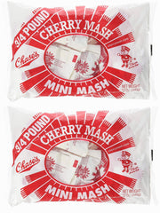 Chase's Mini Mash Cherry Mash bar with cherry-flavored center, ideal for on-the-go snacking.